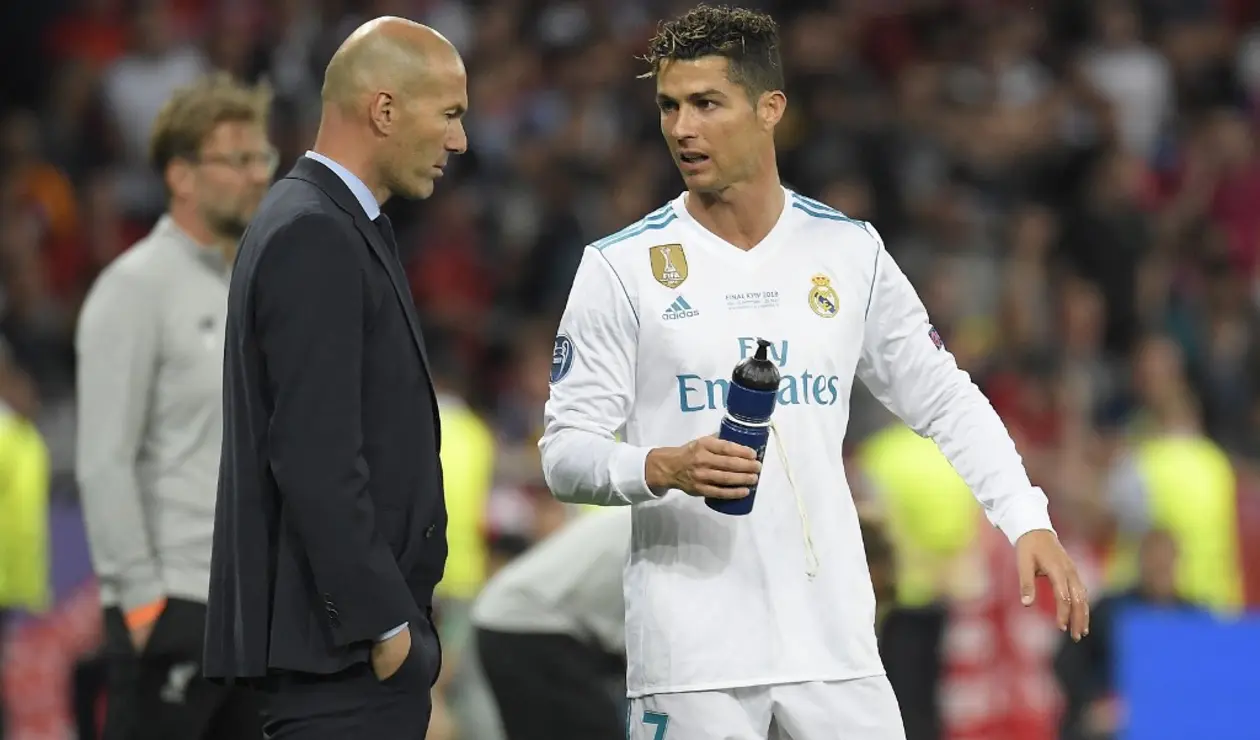 Zidane y Cristiano Ronaldo