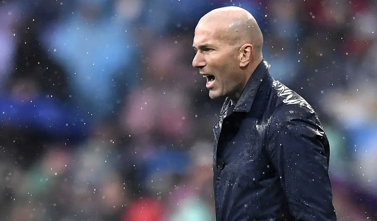 Zinedine Zidane, técnico francés