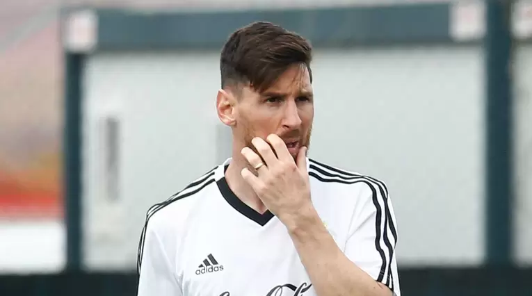 Messi se encuentra concentrado con la Selección Argentina
