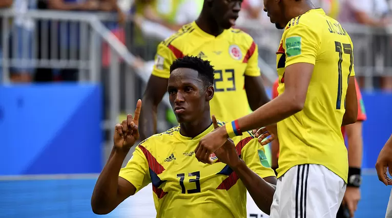Yerry Mina le entregó la clasificación a Colombia ante Senegal