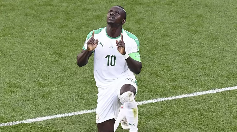 Sadio Mané no logró darle la victoria a Senegal frente a Japón