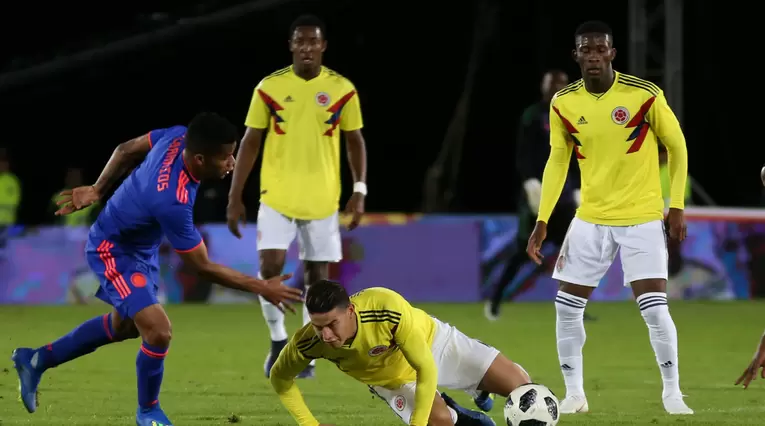 Selección Colombia en El Campín - 2018