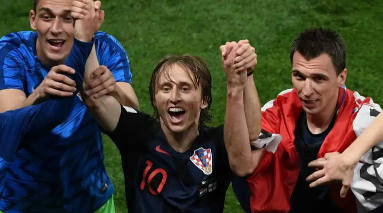 Croacia alcanzó la final de Rusia 2018 al vencer a Inglaterra