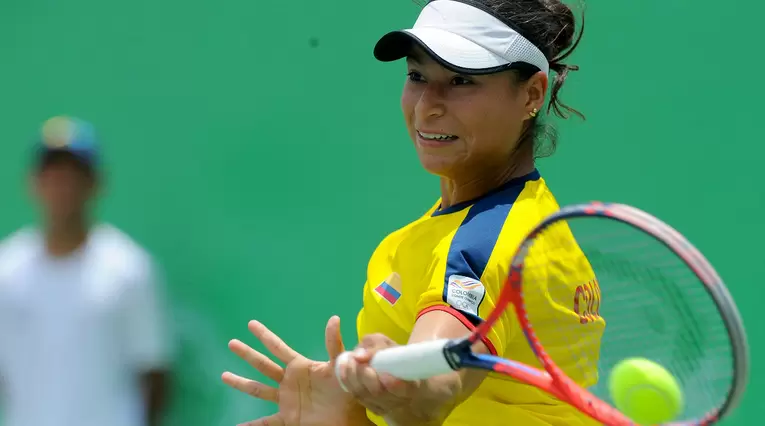 María Fernanda Herazo quedó eliminada del torneo de Tenis de los Centroamericanos