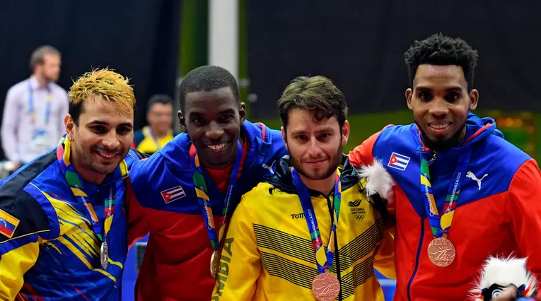 Cuba ahora es segunda en la medalleria de los Juegos Centroamericanos y del Caribe Barranquilla 2018 por delante de Colombia