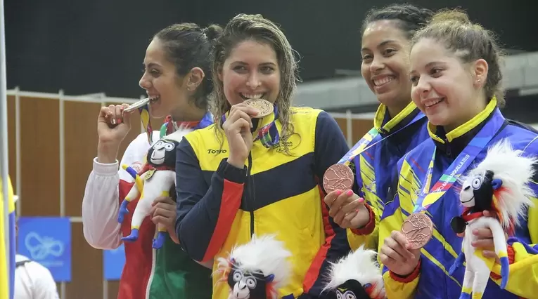 Saskia Van Erven se subió a lo más alto del podio en los Centroamericanos 2018