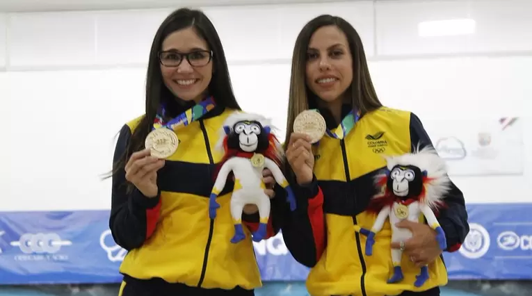 Clara Guerrero y Rocío Restrepo alcanzaron el oro en bolos