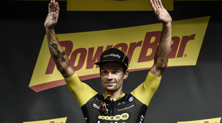 Primoz Roglic, ganador de la etapa 19 del Tour de Francia 