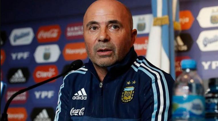 Jorge Sampaoli, técnico de Argentina