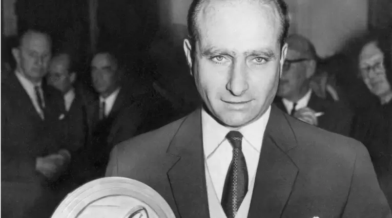 Juan Manuel Fangio. 