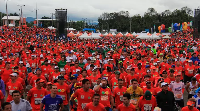 Media Maratón de Bogotá - recorrido