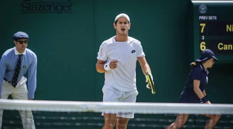 Nicolás Mejía Wimbledon 2018