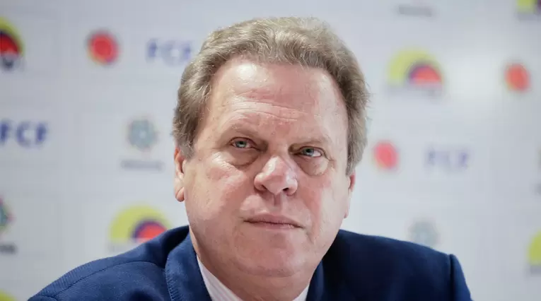 Ramón Jesurum, presidente de la Federación Colombiana de Fútbol