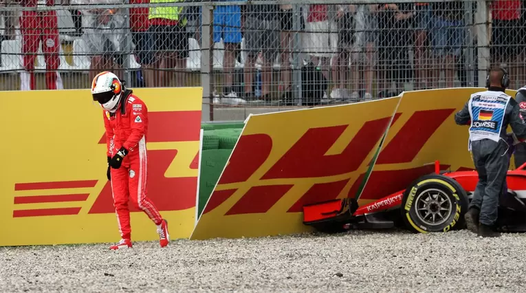 Sebastian Vettel Ferrari GP Alemania