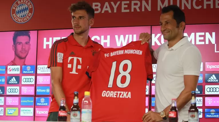Leon Goretzka es presentado oficialmente por el Bayern Múnich como nuevo refuerzo