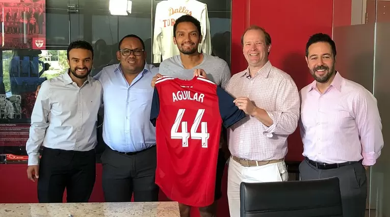 Abel Aguilar confirmó que jugará con FC Dallas en la MLS  