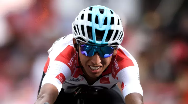 Egan Bernal, ciclista del Team SKY que se perderá la Vuelta a España