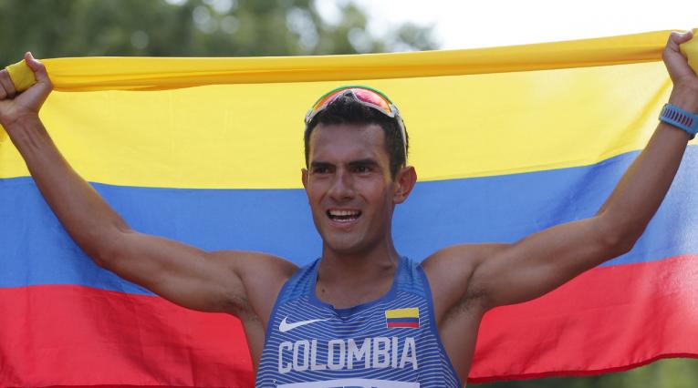 Eider Arévalo se llevó el oro en la Marcha de los Juegos Centroamericanos y del Caribe Barranquilla 2018