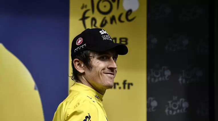Geraint Thomas, ciclista británico, ganador del Tour de Francia 2018