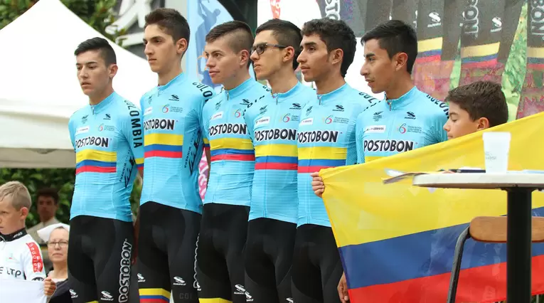 Selección Colombia de Ciclismo Manzana Postobón