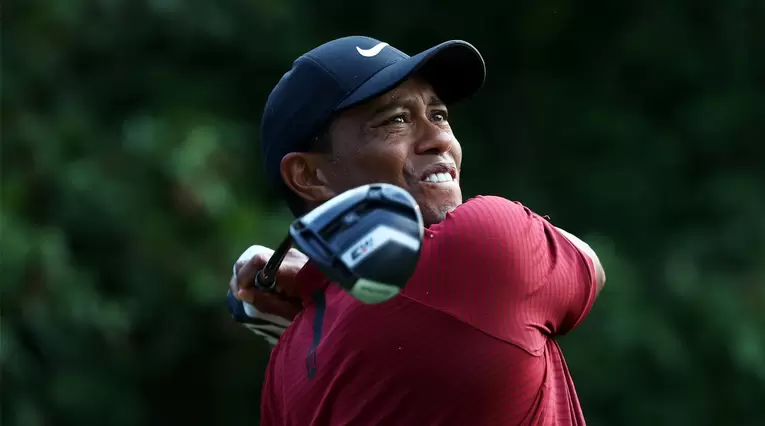 Tiger Woods durante la edición 2018 del PGA Championship
