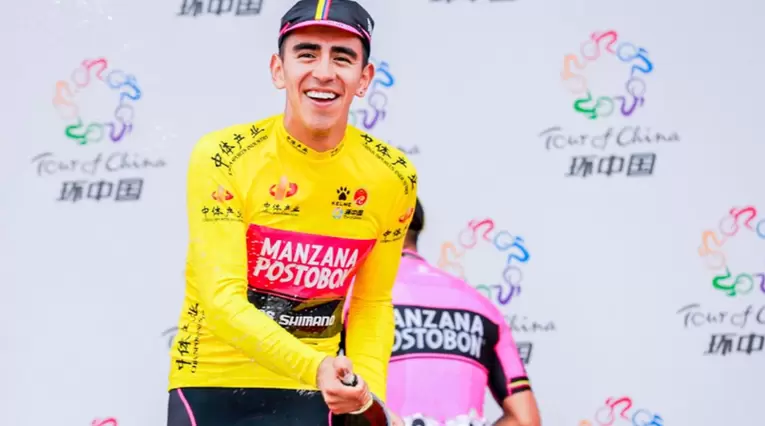 Juan Sebastián Molano se coronó campeón del Tour de China