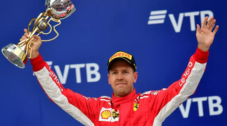Sebastian Vettel, piloto de la escudería Ferrari