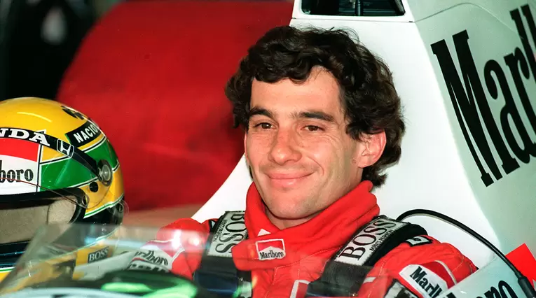 Ayrton Senna, campeón por primera vez en 1988 en la Fórmula 1 con McLaren
