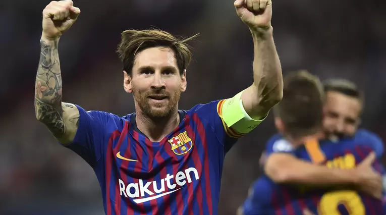 Lionel Messi, delantero del FC Barcelona 