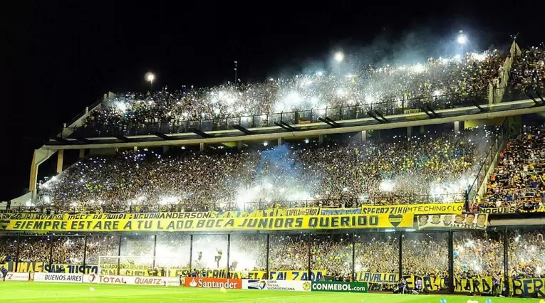 La Bombonera, estadio de Boca Juniors en Buenos Aires