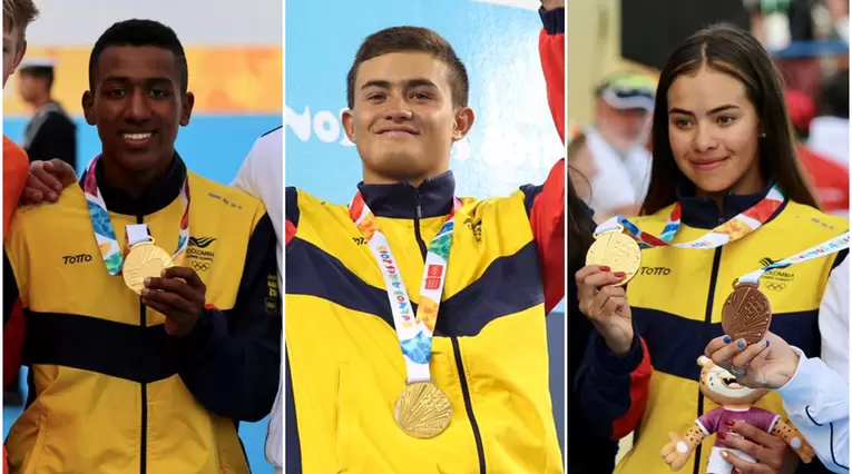 Colombia tiene 3 oros en los Olímpiocos de la Juventud