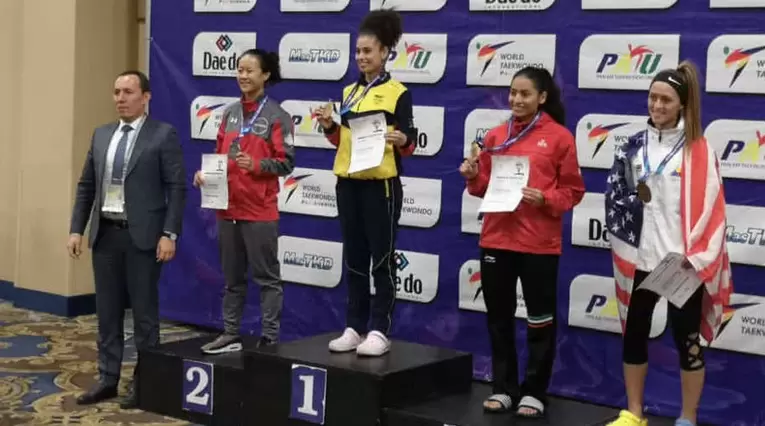 Andrea Ramírez, oro en la en la President's Cup de Taekwondo 