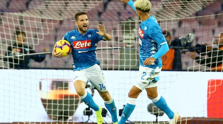 Napoli encaró el juego ante Empoli sin la presencia de David Ospina