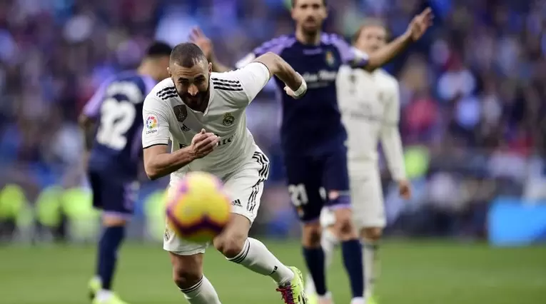 Real Madrid salió entre silbidos al final del primer tiempo en el partido ante Valladolid