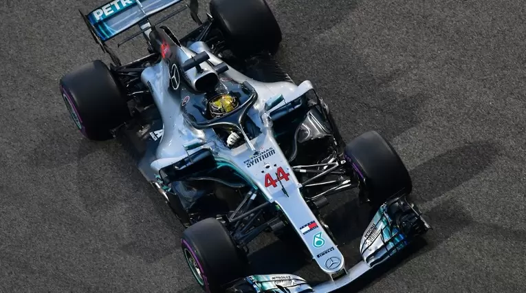 Lewis Hamilton, ganador del Gran Premio de Abu Dhabi
