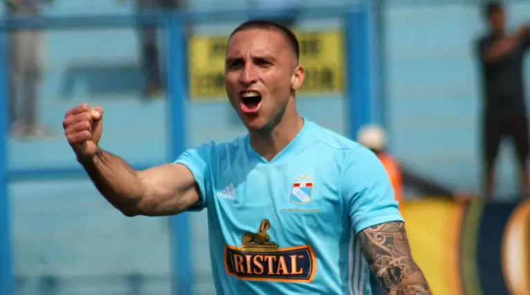 Emanuel Herrera, jugador del Sporting Cristal de Perú