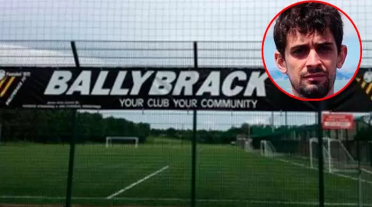 Equipo de fútbol aficionado irlandés finge la muerte de un exjugador español