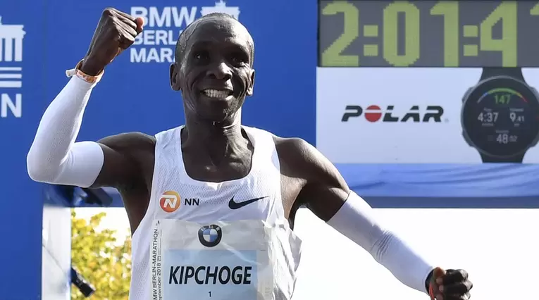 Eliud Kipchoge, atleta africano