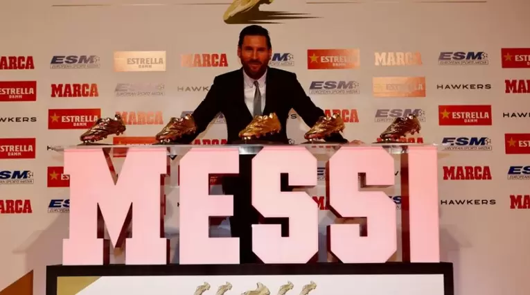 Lionel Messi- Bota de Oro