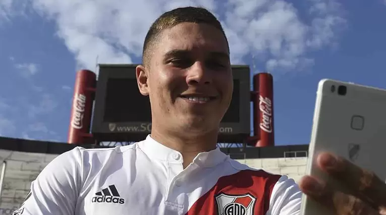 Juan Fernando Quintero, jugador de River Plate