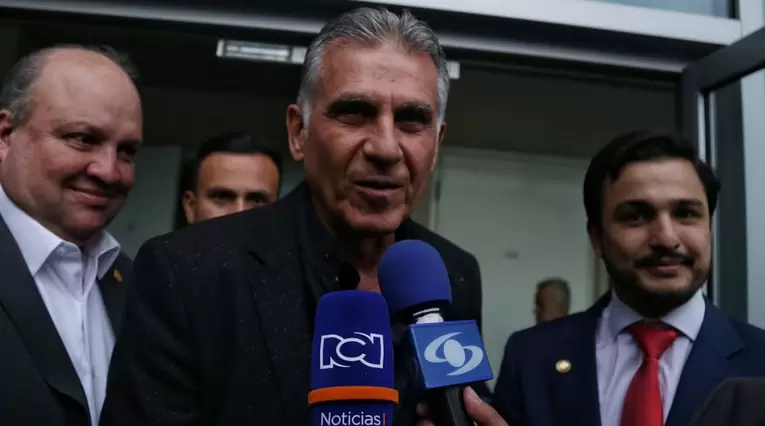 Carlos Queiroz llegó al país para ser anunciado como entrenador de la Selección Colombia. 