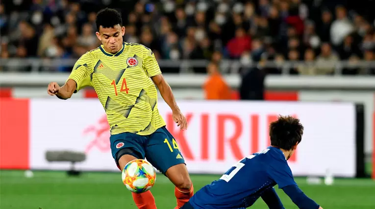 Ante Japón, Luis Díaz debutó con la Selección Colombia