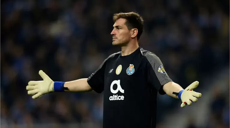 Iker Casillas, arquero español que juega en el Porto