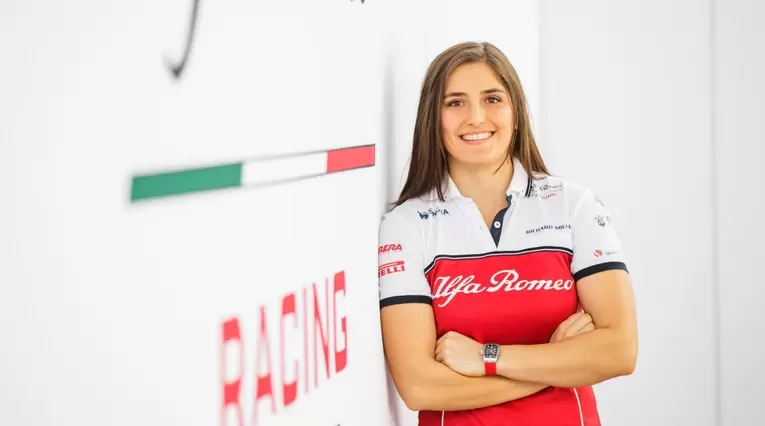 Tatiana Calderón- con Alfa Romeo Racing