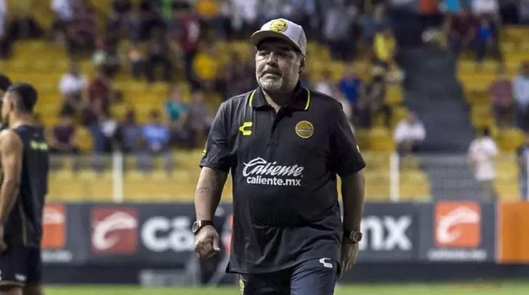 Diego Maradona, técnico de Dorados