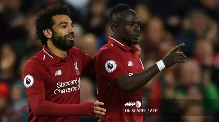 Liverpool - Mohamed Salah y Sadio Mané