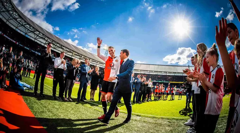 Despedida de Robin Van Persie en Feyenoord