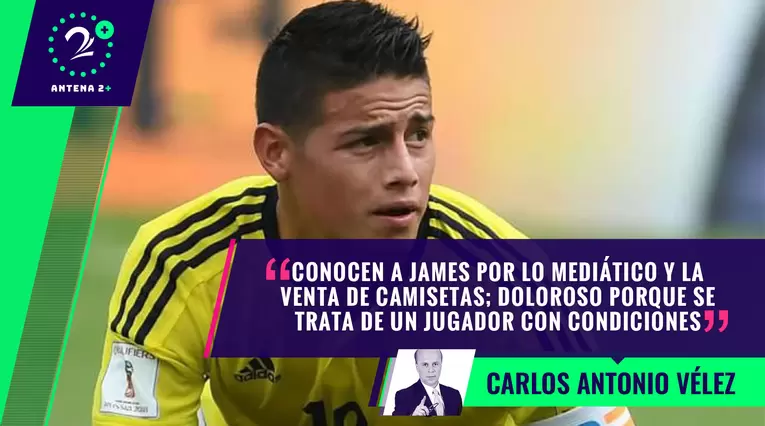 James Rodríguez con la Selección Colombia - Palabras Mayores