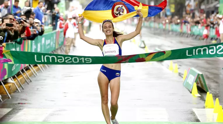 Sandra Lorena Arenas, atleta colombiana