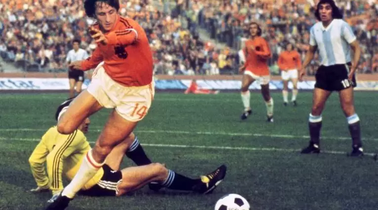 Johan Cruyff, exjugador holandés